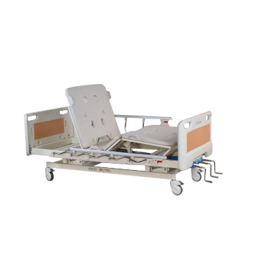 Abs yan raylı hasta yatağı elektrikli hastane yatakları